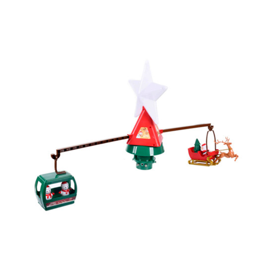 Imagem TOPO DE ÁRVORE COM SOM E MOVIMENTO COLORIDO BIVOLT 20X40X20CM - GRILLO