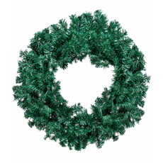Imagem de GUIRLANDA NATALINA DECORATIVA 240 GALHOS VERDE EM PLÁSTICO E METAL 90CM - GRILLO - Grillo Ltda