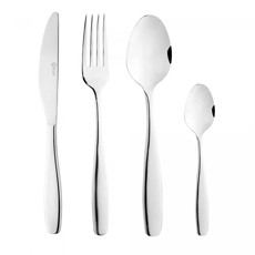 Imagem de FAQUEIRO 24 PEÇAS CANNES EM AÇO INOX - WOLFF - Rojemac Impotacao E Exportacao Ltda