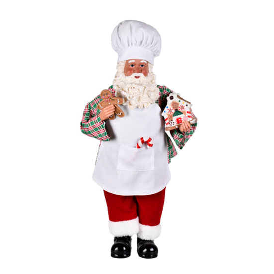 Imagem PAPAI NOEL CONFEITEIRO DECORATIVO 46X24X13CM - GRILLO