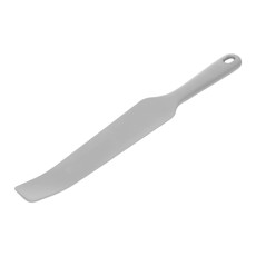 Imagem de ESPÁTULA PARA LIQUIDIFICADOR CINZA DE SILICONE 32X4,5CM - LYOR - Coliseu Presentes Ltda