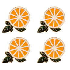 Imagem de ANEL PARA GUARDANAPO LIMÃO EM METAL DOURADO 4 UNIDADES - TUUT - Yangzi Brasil Corporation S A 