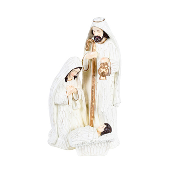 Imagem FAMÍLIA SAGRADA DECORATIVA EM RESINA 25X14X11CM - GRILLO