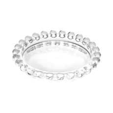 Imagem de PRATO PEARL 10CM DE CRISTAL - WOLFF - Rojemac Impotacao E Exportacao Ltda