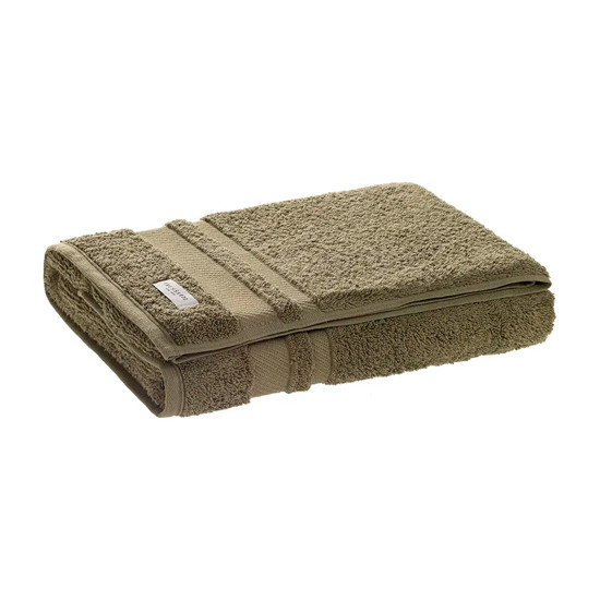 Imagem TOALHA DE BANHO 100% ALGODÃO LORENZI OLIVA 140X70CM - TRUSSARDI