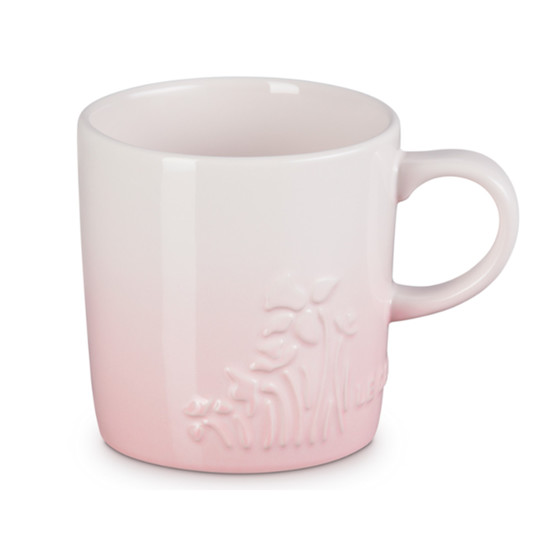 Imagem CANECA LONDON JARDIM 350ML SHELL PINK DE CERÂMICA 9X8X8CM - LE CREUSET