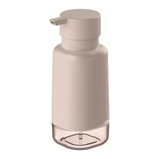 Imagem PORTA SABONETE LÍQUIDO 500ML DUAL COR BEGE 18,5X7,5X8,5CM - OU