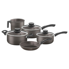 Imagem de JOGO DE PANELAS PARIS STARFLON MAX CHUMBO 5 PEÇAS - TRAMONTINA - Tramontina Nordeste S A