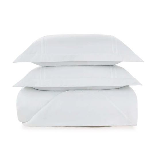 Imagem JOGO DE COLCHA KING 400 FIOS NAXOS BRANCO - TRUSSARDI