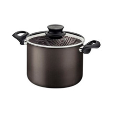 Imagem de CALDEIRÃO PARIS ANTIADERENTE STARFLON MAX CHUMBO COM TAMPA DE VIDRO - TRAMONTINA - Tramontina Nordeste S A