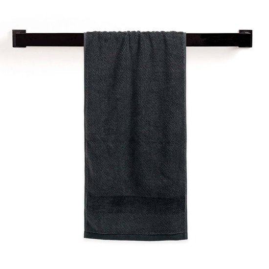 Imagem TOALHA DE ACADEMIA 100% ALGODÃO BORGIA CHUMBO 30X120CM - TRUSSARDI