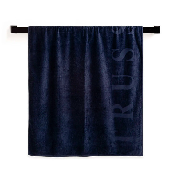 Imagem TOALHA DE PRAIA 100% ALGODÃO LEVANTO MARINO 86X180CM - TRUSSARDI