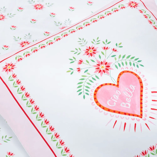 Imagem ALMOFADA INFANTIL 100% ALGODÃO EGÍPCIO LE COLLONE 45CM X 45CM - TRUSSARDI