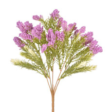 Imagem de BUQUÊ DECORATIVO DE MINI GYPSO LAVANDA DE PLÁSTICO MOLDÁVEL 32X11CM - GRILLO - Grillo Ltda