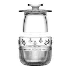 Imagem de MANTEIGUEIRA FRANCESA EM CRISTAL ECOLÓGICO 10X9X9CM - L'HERMITAGE - Full Fit Industria Importacao E Comercio Ltda.