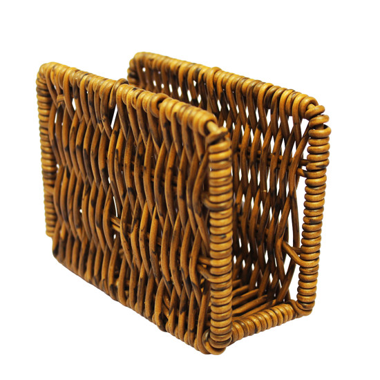 Imagem PORTA-GUARDANAPO RETANGULAR DE FIBRA SINTÉTICA 9X12X5CM - ENTRECASA