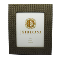 Imagem de PORTA RETRATO RETANGULAR DECORATIVO DE MDF CINZA 20X25CM - ENTRECASA - Inverno Verao Comercio De Modas E Decoracao Eireli