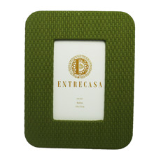 Imagem de PORTA RETRATO DECORATIVO DE MDF VERDE 10X15CM - ENTRECASA - Inverno Verao Comercio De Modas E Decoracao Eireli