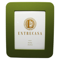 Imagem de PORTA-RETRATO DECORATIVO DE MDF VERDE E BORDA TEXTURIZADA 20X25CM - ENTRECASA - Inverno Verao Comercio De Modas E Decoracao Eireli