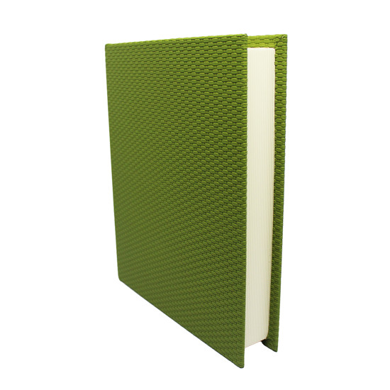 Imagem CAIXA LIVRO DECORATIVA DE MDF TEXTURIZADO VERDE 4X26,5X21CM - ENTRECASA