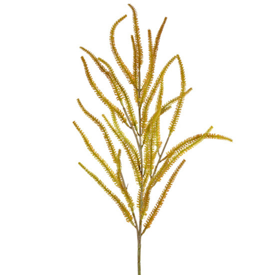 Imagem HASTE DECORATIVA DE CATTAIL OUTONO DE PLÁSTICO MOLDÁVEL 75X15X15CM - GRILLO