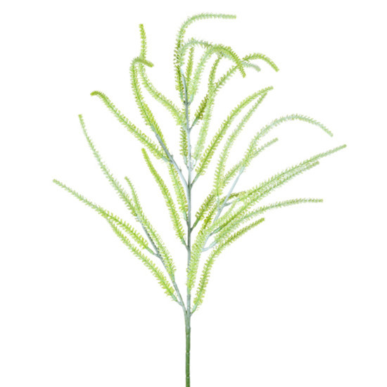 Imagem HASTE DECORATIVA DE CATTAIL VERDE CLARO DE PLÁSTICO MOLDÁVEL 75X15X15CM - GRILLO