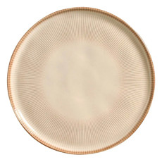 Imagem de PRATO RASO BIO RAIO DE CERÂMICA BEGE 27,5CM - PORTO BRASIL - Porto Brasil Ceramica Ltda