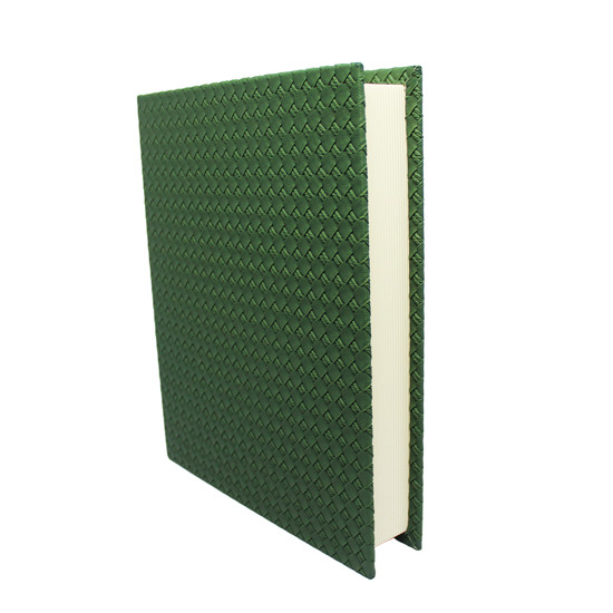 Imagem CAIXA LIVRO DECORATIVA DE MDF TEXTURIZADO VERDE 5X32X27CM - ENTRECASA