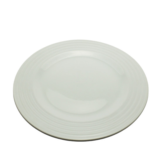 Imagem PRATO ARCOS RASO BRANCO DE PORCELANA 2X27X27CM - SCHMIDT