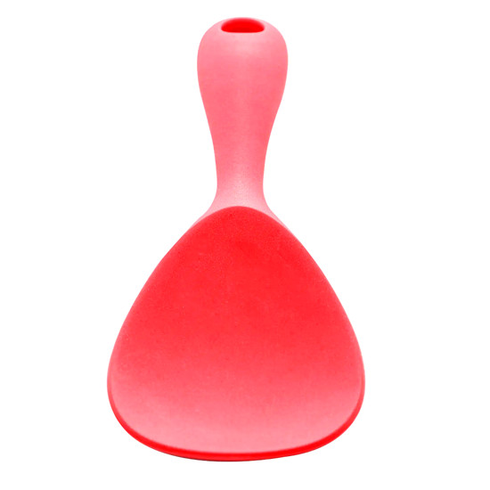 Imagem COLHER DE ARROZ DE SILICONE VERMELHA 22,5CM X 6,5CM - LYOR
