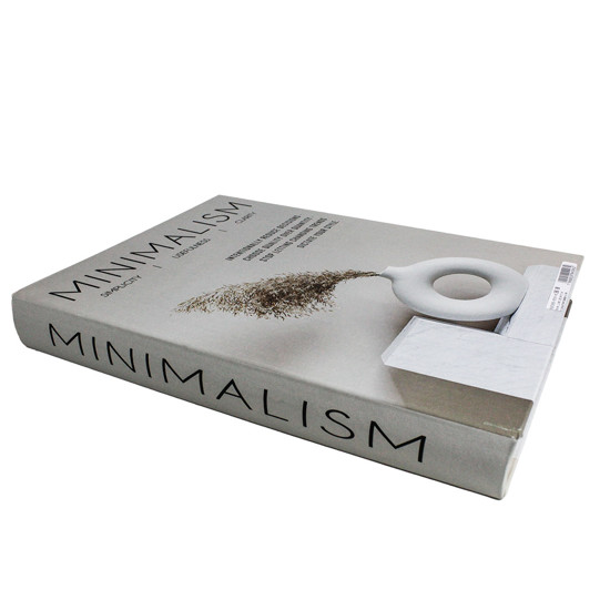 Imagem LIVRO CAIXA DECORATIVO CINZA EM MADEIRA E COURINO 5X36X27 CM