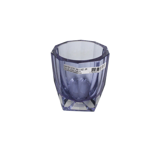Imagem MINI VASO DECORATIVO DE VIDRO NA COR PÚRPURA 13X11 CM - GRILLO 58678