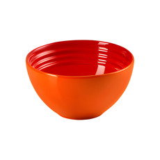 Imagem de BOWL REDONDO 16CM VANCOUVER LARANJA DE CERÂMICA 650ML - LE CREUSET - Le Creuset Do Brasil 