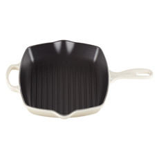 Imagem de GRELHA QUADRADA MERINGUE DE FERRO FUNDIDO 26CM - LE CREUSET - Le Creuset Do Brasil 