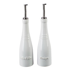 Imagem de SET WHITE AZEITE & VINAGRE 240ML CLÁSSICO DE CERÂMICA 17X7X7CM - LE CREUSET - Le Creuset Do Brasil 