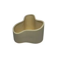 Imagem de VASO FLOREIRA DECORATIVO DE CERÂMICA ROSÉ 14X20X18CM - CERÂMICA MAZZOTTI - Ceramica Artistica Mazzotti Ltda