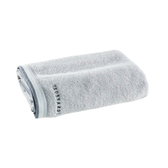 Imagem TOALHA BANHÃO DE ALGODÃO MONTELLO GELO 86X160CM - TRUSSARDI