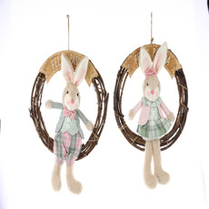 Imagem de GUIRLANDA DECORATIVA DE PÁSCOA 45X37X9CM - CROMUS - Cromus Embalagens Ind E Com Ltda