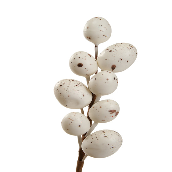 Imagem HASTE DECORATIVA DE ÓVOS DE PÁSCOA ROSA DE PLÁSTICO 34X8X5CM - CROMUS