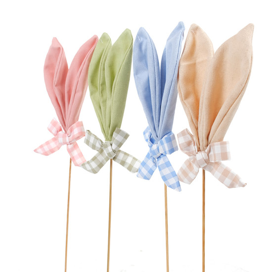 Imagem PICK ORELHA DE COELHO COR SORTIDA DE POLIÉSTER 45X15X2CM - CROMUS