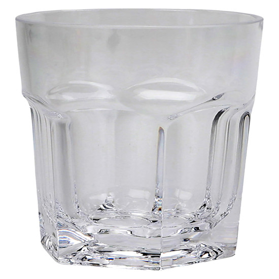 Imagem COPO ALTO SEXTAVADO EM ACRÍLICO TRANSPARENTE 14X8X8CM - ENTRECASA