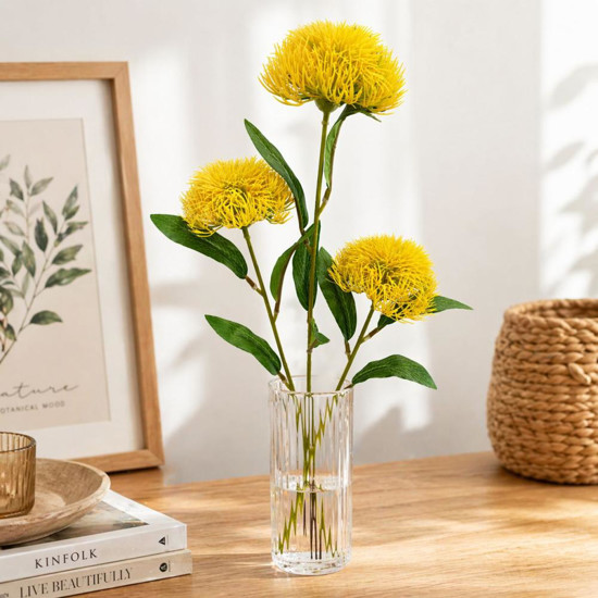Imagem HASTE OURICO X3 - AMARELO 