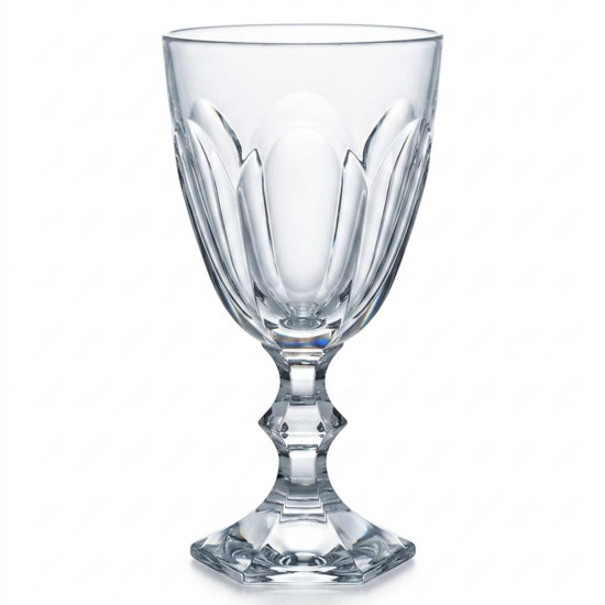 Imagem TAÇA SEXTAVADA EM ACRÍLICO TRANSPARENTE 18X9,5X9,5CM - ENTRECASA