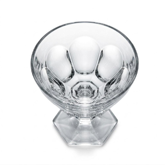 Imagem TAÇA SEXTAVADA EM ACRÍLICO TRANSPARENTE 18X9,5X9,5CM - ENTRECASA