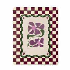 Imagem de PORTA RETRATO MDF CHECKER 18,5X23,5CM - Yangzi Brasil Corporation S A 