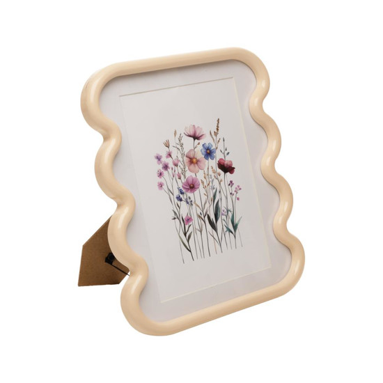 Imagem PORTA-RETRATO ONDELLE 15CMX20CM CREME MDF
