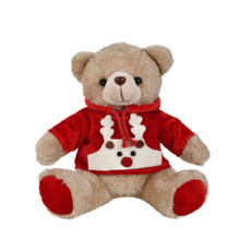 Imagem de URSO PELUCIA MENINO 20CM VERMELHO - Grillo Ltda